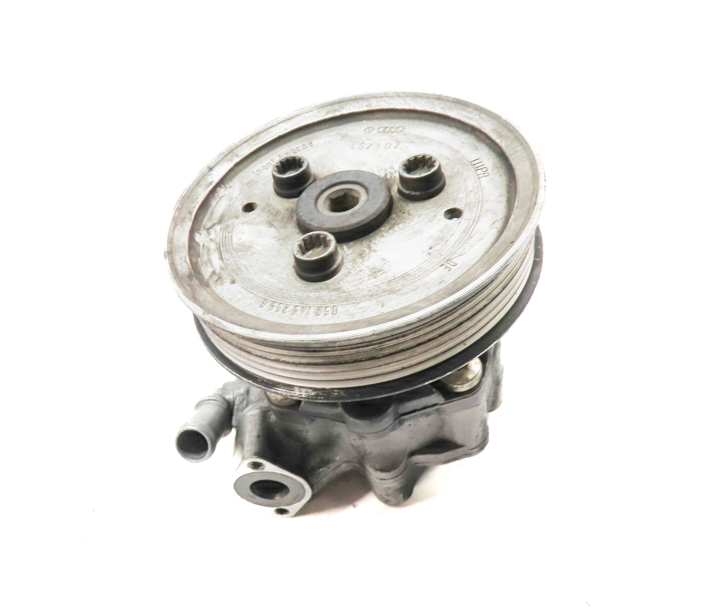 11-15 AUDI Q7 (4L) 3.0L CATA TURBO DIESEL ENGINE POWER STEERING OIL FLUID PUMP — exact item pictured